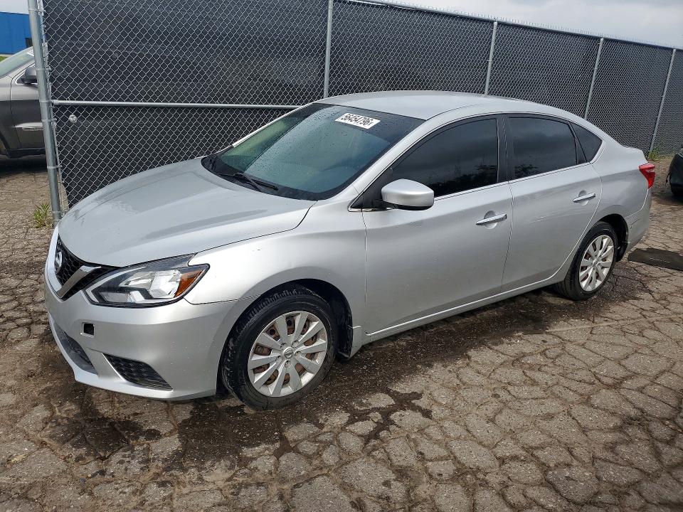 2018 Nissan Sentra მანქანა იყიდება აუქციონზე, vin: 3N1AB7AP8JY347203, აუქციონის ნომერი: 56454796