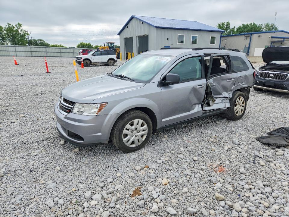 2017 Dodge Journey მანქანა იყიდება აუქციონზე, vin: 3C4PDCABXHT691573, აუქციონის ნომერი: 56498216