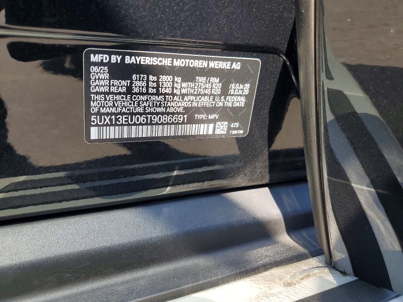 Продаж на аукціоні авто 2026 Bmw X5, vin: 5UX13EU06T9086691, номер лоту: 58263046