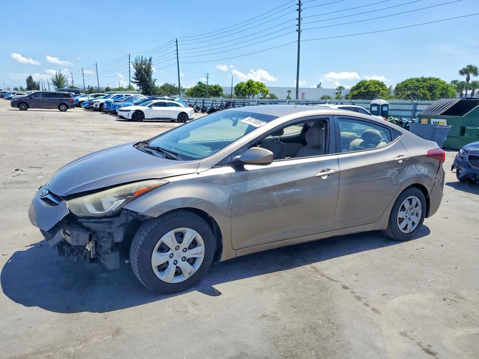 Продажа на аукционе авто 2016 Hyundai Elantra, vin: 5NPDH4AE5GH696783, номер лота: 56478686