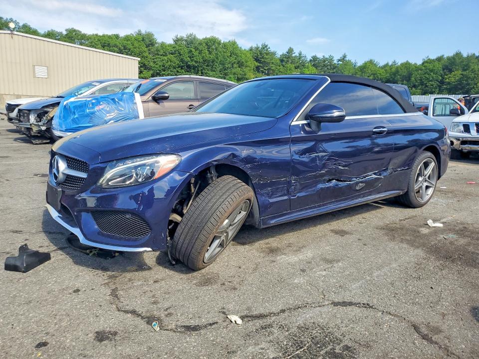 2017 Mercedes-benz C მანქანა იყიდება აუქციონზე, vin: WDDWK4KB0HF531045, აუქციონის ნომერი: 56819796