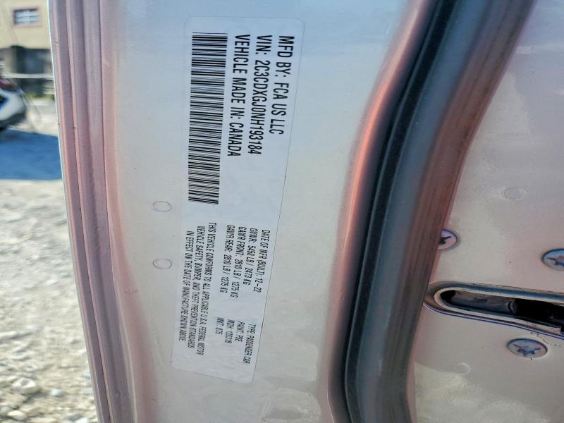 Продажа на аукционе авто 2022 Dodge Charger, vin: 2C3CDXGJ0NH193184, номер лота: 58358856