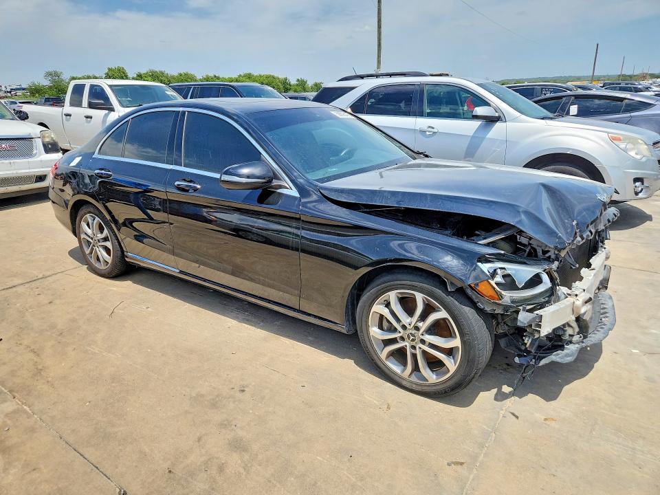 2018 Mercedes-benz C მანქანა იყიდება აუქციონზე, vin: 55SWF4JB2JU249482, აუქციონის ნომერი: 58698476