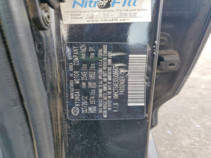 2013 Hyundai Accent მანქანა იყიდება აუქციონზე, vin: KMHCT5AE3DU086474, აუქციონის ნომერი: 56613446