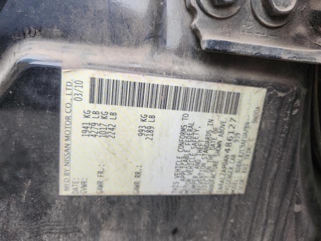 Aukcja sprzedaży 2010 Nissan Altima, vin: 1N4AL2AP0AN486127, numer aukcji: 56585486