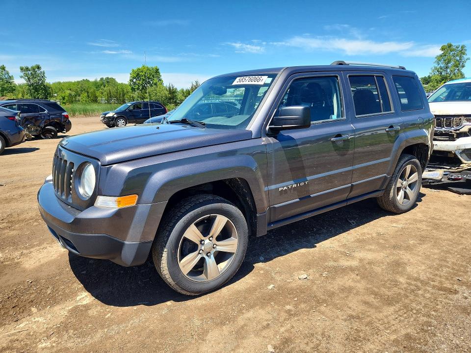 2017 Jeep Patriot მანქანა იყიდება აუქციონზე, vin: 1C4NJRFB1HD127022, აუქციონის ნომერი: 58576066
