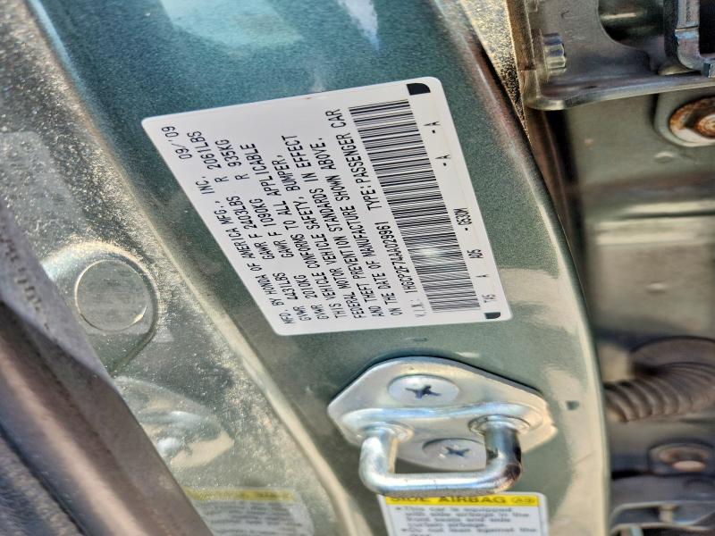 2010 Honda Accord მანქანა იყიდება აუქციონზე, vin: 1HGCP2F74AA029961, აუქციონის ნომერი: 57043056