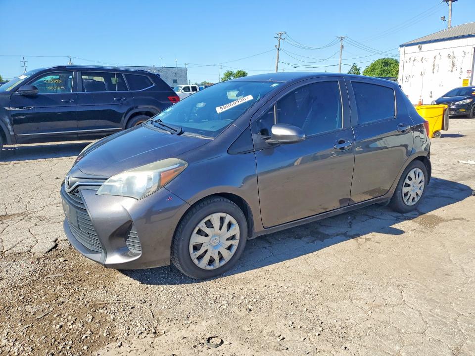 2015 Toyota Yaris მანქანა იყიდება აუქციონზე, vin: VNKKTUD33FA046539, აუქციონის ნომერი: 58069936