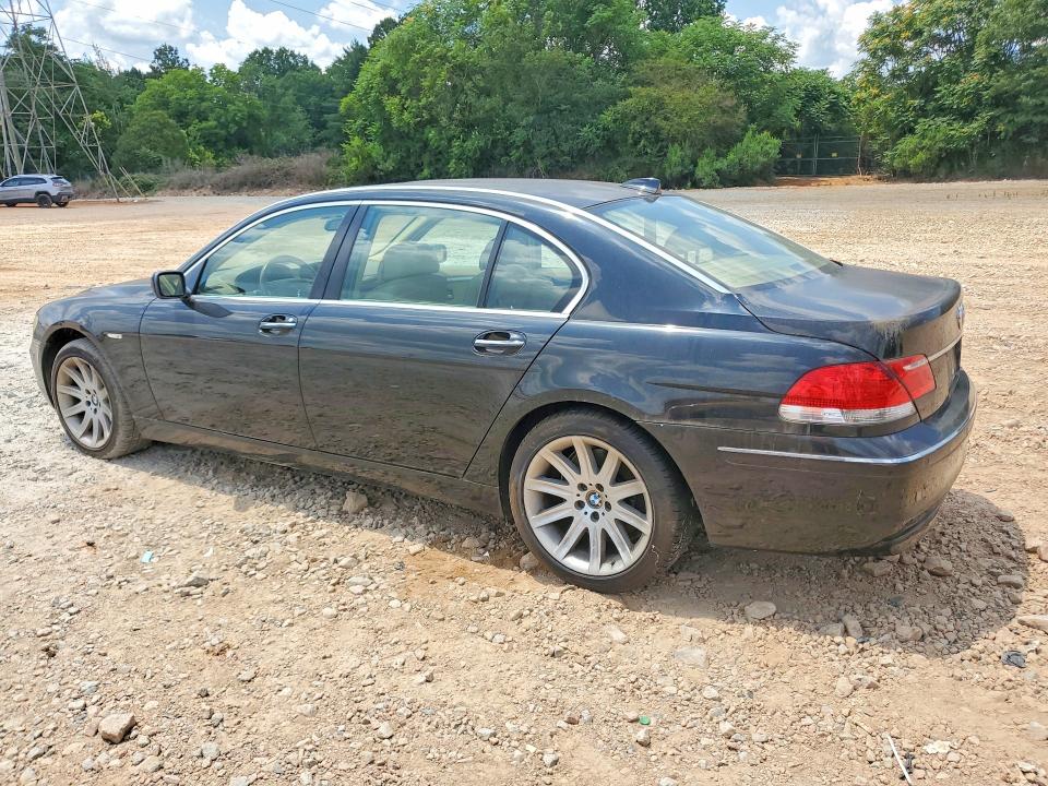 2006 Bmw 750 მანქანა იყიდება აუქციონზე, vin: WBAHN83576DT29920, აუქციონის ნომერი: 54134406