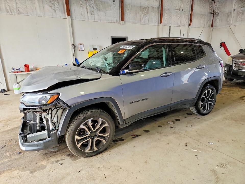 Auction sale of the 2022 Jeep Compass, vin: 3C4NJDCB6NT112061, lot number: 56953486