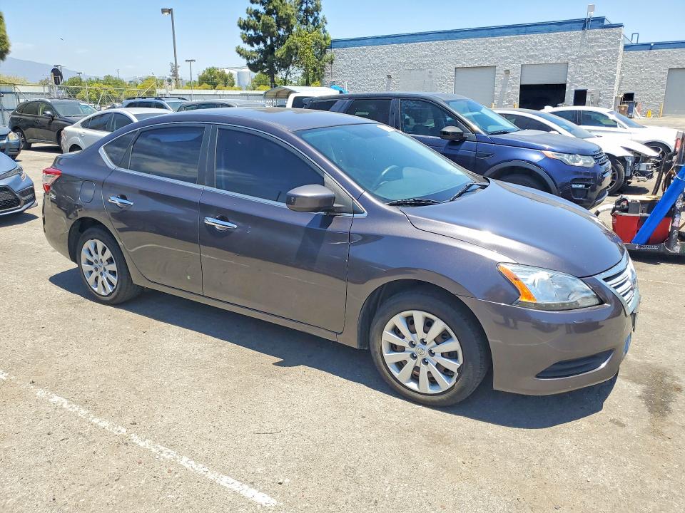 2015 Nissan Sentra მანქანა იყიდება აუქციონზე, vin: 3N1AB7AP3FL633741, აუქციონის ნომერი: 59002716