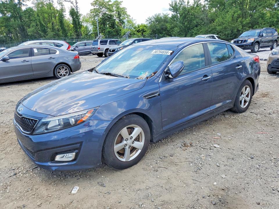 2015 Kia Optima მანქანა იყიდება აუქციონზე, vin: KNAGM4A76F5588727, აუქციონის ნომერი: 58794656