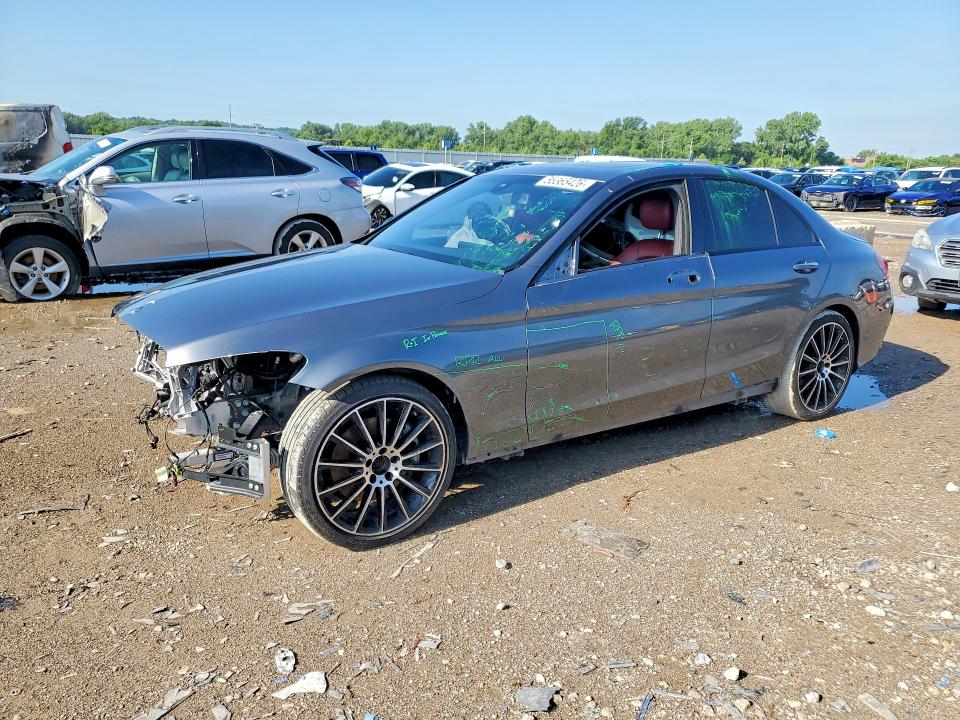 2021 Mercedes-benz C მანქანა იყიდება აუქციონზე, vin: W1KWF8DB4MR644630, აუქციონის ნომერი: 55365426