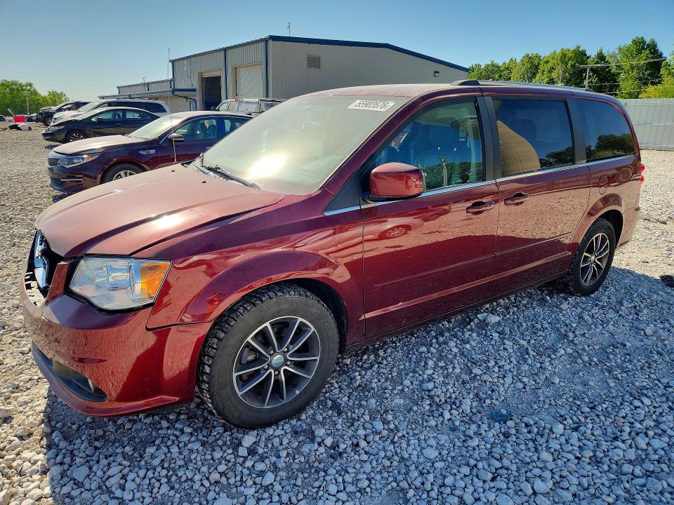 2017 Dodge Grand Caravan მანქანა იყიდება აუქციონზე, vin: 2C4RDGCG2HR858827, აუქციონის ნომერი: 55902676