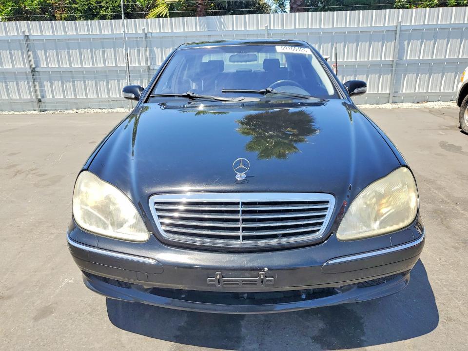 2002 Mercedes-benz S მანქანა იყიდება აუქციონზე, vin: WDBNG73J72A238485, აუქციონის ნომერი: 59160406