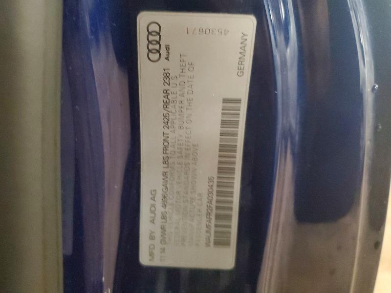 Aukcja sprzedaży 2015 Audi A5, vin: WAUMFAFR2FA030435, numer aukcji: 57557956