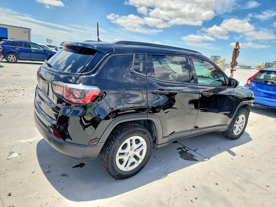 Продажа на аукционе авто 2018 Jeep Compass, vin: 3C4NJCABXJT488866, номер лота: 57154006