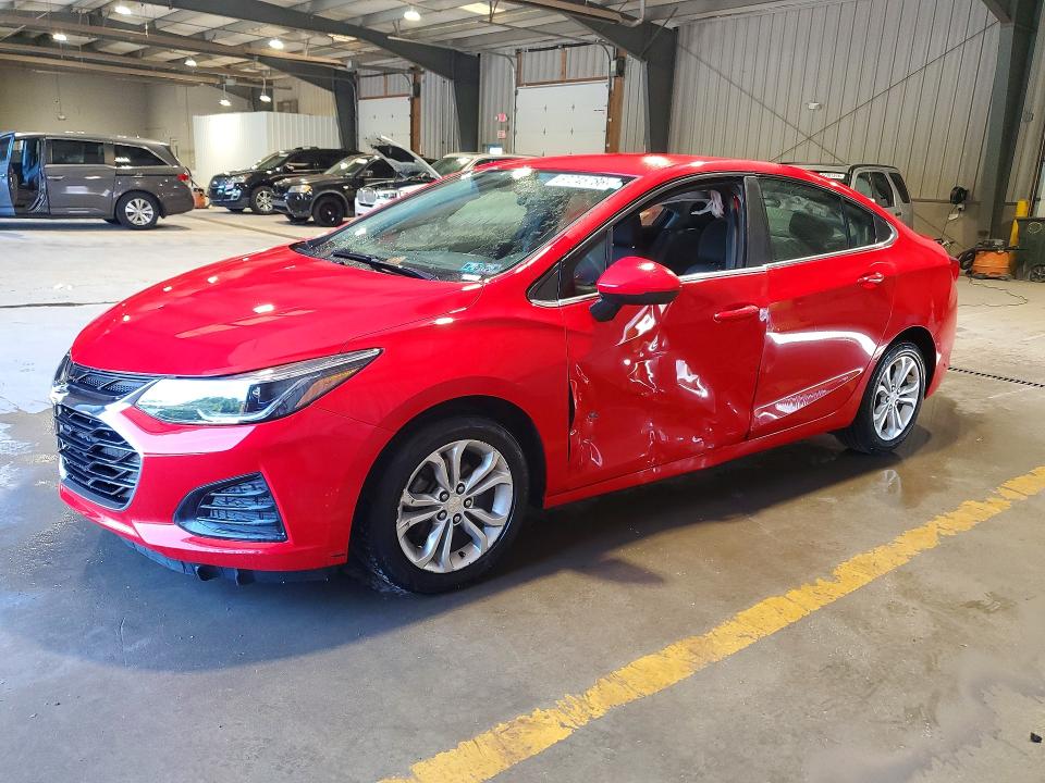 2019 Chevrolet Cruze მანქანა იყიდება აუქციონზე, vin: 1G1BE5SMXK7142110, აუქციონის ნომერი: 57245786