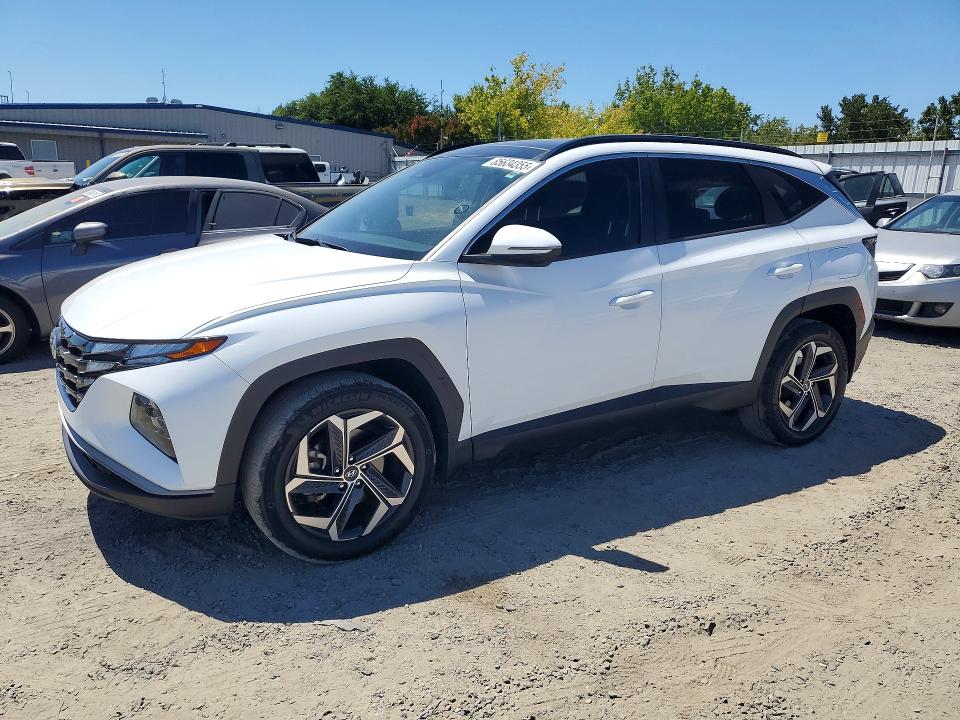 2022 Hyundai Tucson მანქანა იყიდება აუქციონზე, vin: KM8JFCA1XNU052176, აუქციონის ნომერი: 85634355