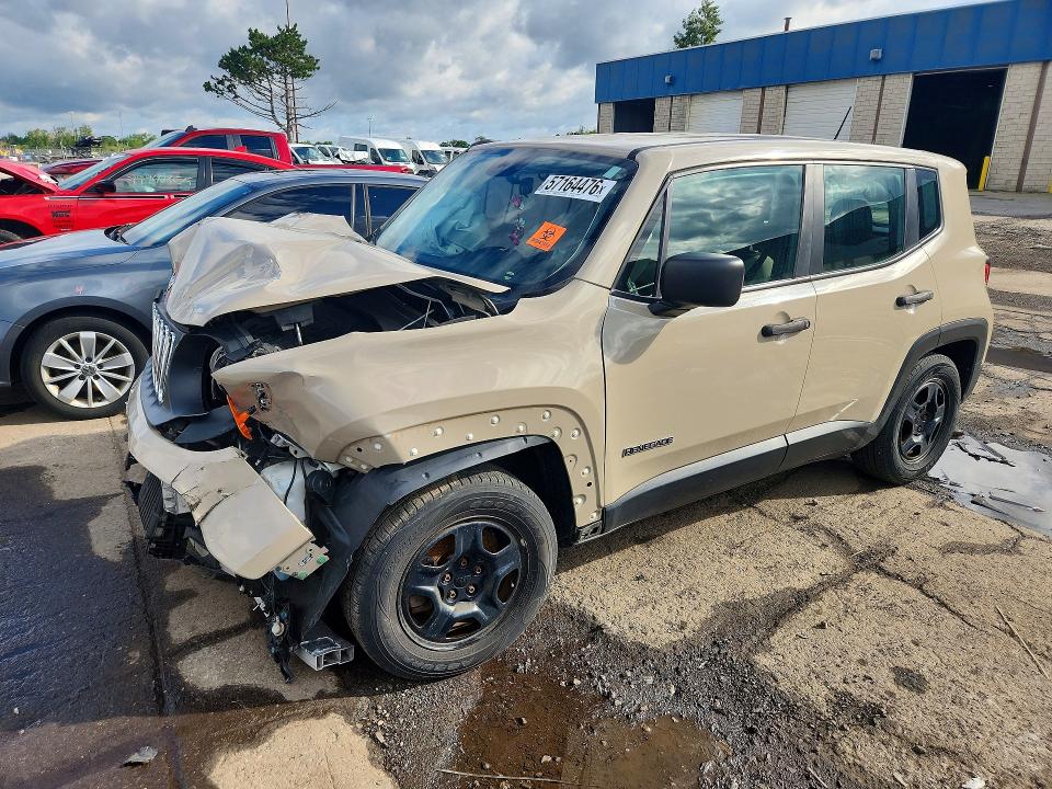 Aukcja sprzedaży 2015 Jeep Renegade, vin: ZACCJAAT0FPB55713, numer aukcji: 57164476