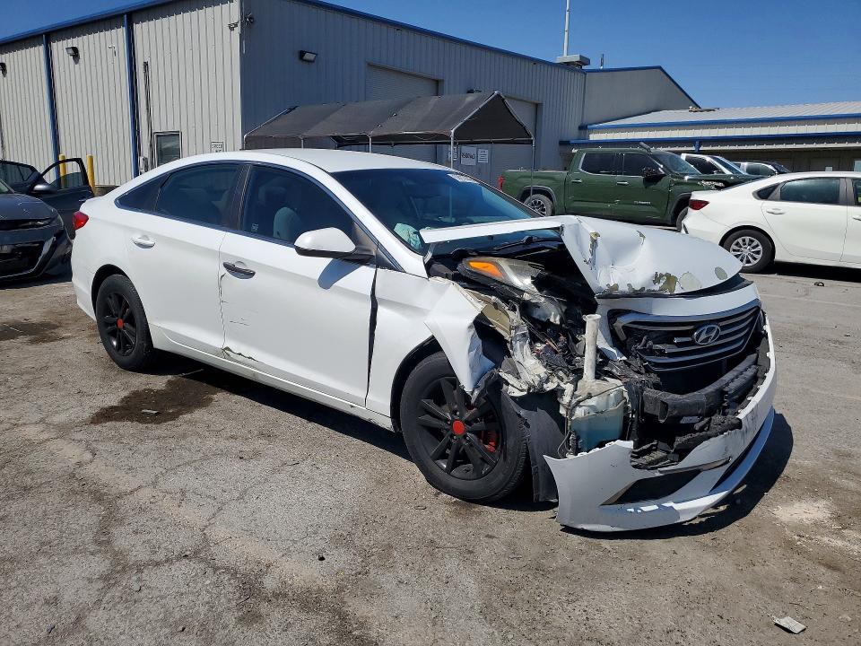 2017 Hyundai Sonata მანქანა იყიდება აუქციონზე, vin: 5NPE24AF4HH507735, აუქციონის ნომერი: 59019046