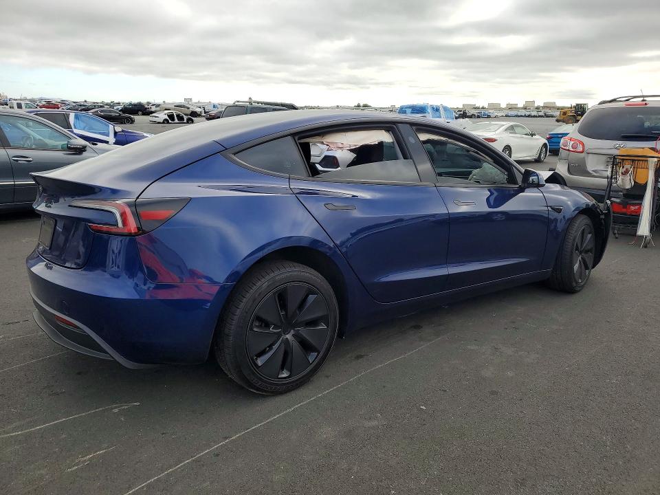 2024 Tesla Model 3 მანქანა იყიდება აუქციონზე, vin: 5YJ3E1EA8RF743994, აუქციონის ნომერი: 57767416
