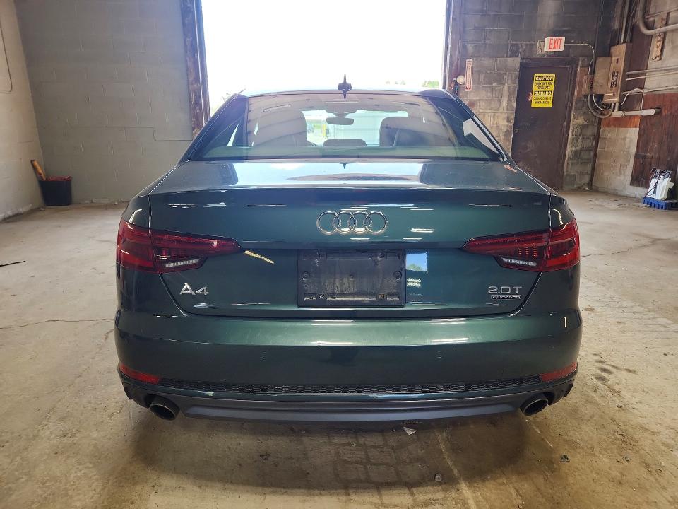 2018 Audi A4 მანქანა იყიდება აუქციონზე, vin: WAUENAF48JA130088, აუქციონის ნომერი: 58875726