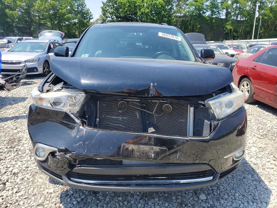 2013 Toyota Highlander მანქანა იყიდება აუქციონზე, vin: 5TDBK3EH7DS205935, აუქციონის ნომერი: 56837016