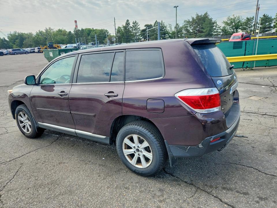 57902996 :رقم المزاد ، 5TDZA3EH7DS040695 vin ، 2013 Toyota Highlander مزاد بيع