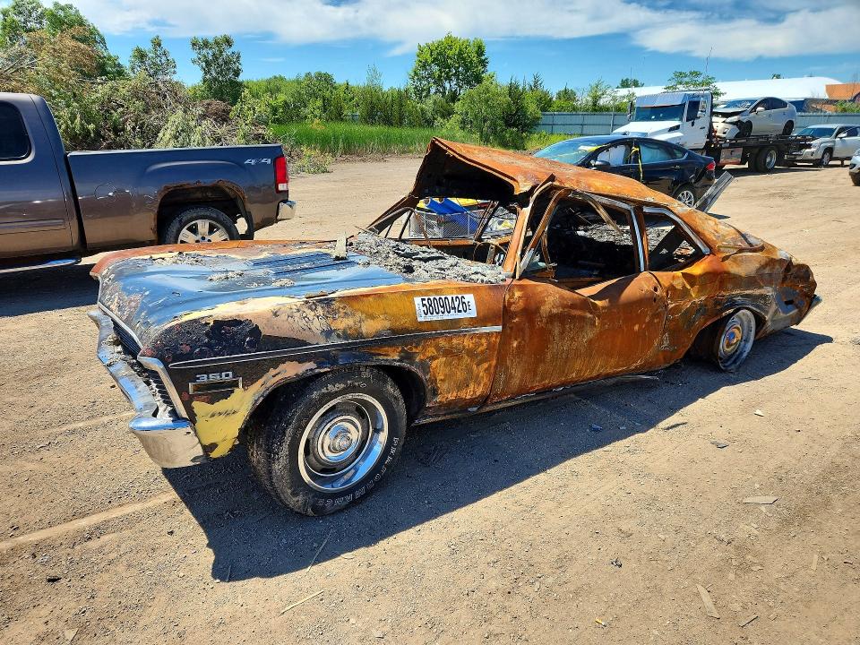 1972 Chevrolet Nova მანქანა იყიდება აუქციონზე, vin: 1X27F2W293602, აუქციონის ნომერი: 58090426