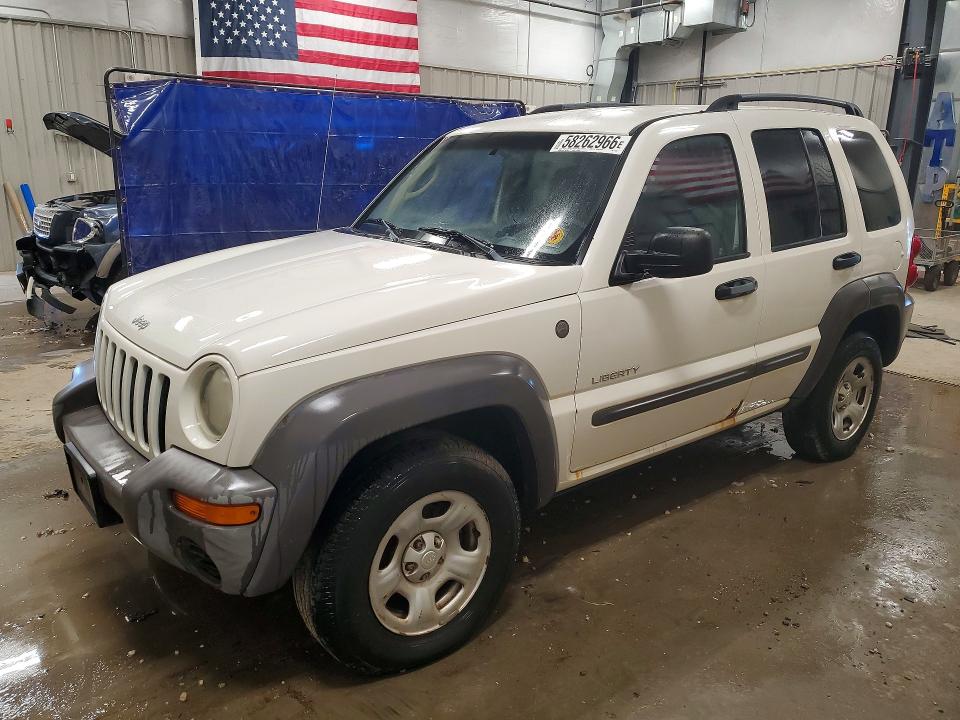 58262966 :رقم المزاد ، 1J8GL48K94W318553 vin ، 2004 Jeep Liberty مزاد بيع