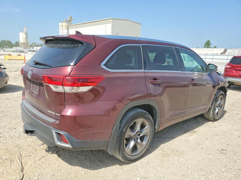 2017 Toyota Highlander მანქანა იყიდება აუქციონზე, vin: 5TDDZRFH4HS363175, აუქციონის ნომერი: 58790026