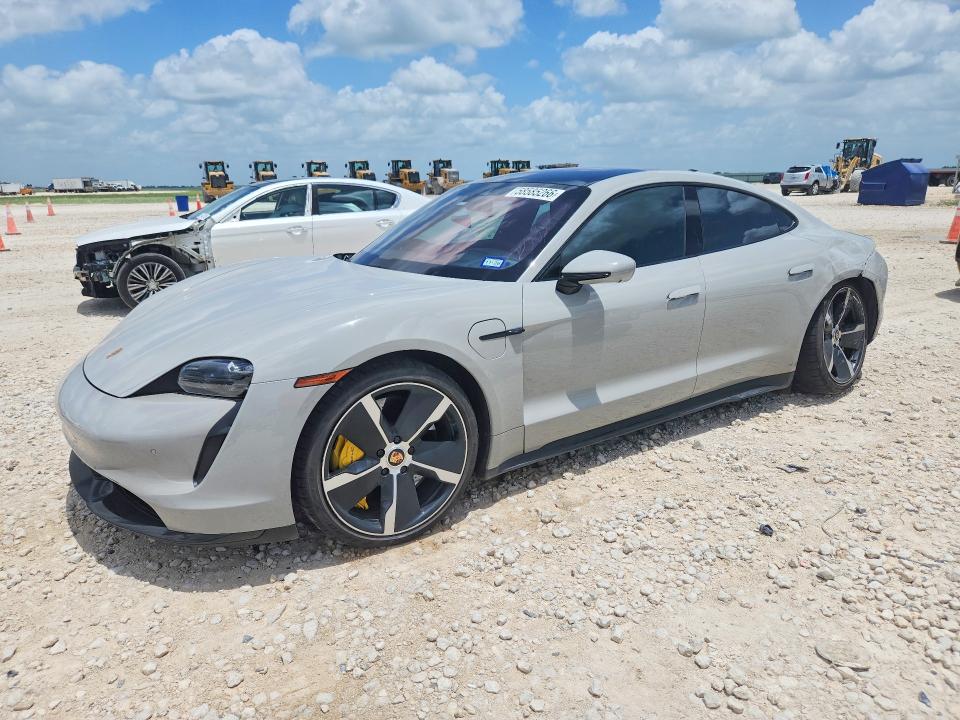 58585266 :رقم المزاد ، WP0AC2Y16MSA62634 vin ، 2021 Porsche Taycan مزاد بيع