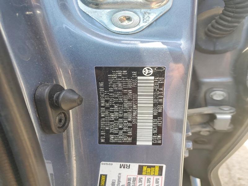 2021 Toyota Corolla მანქანა იყიდება აუქციონზე, vin: 5YFEPMAE6MP271207, აუქციონის ნომერი: 58395536