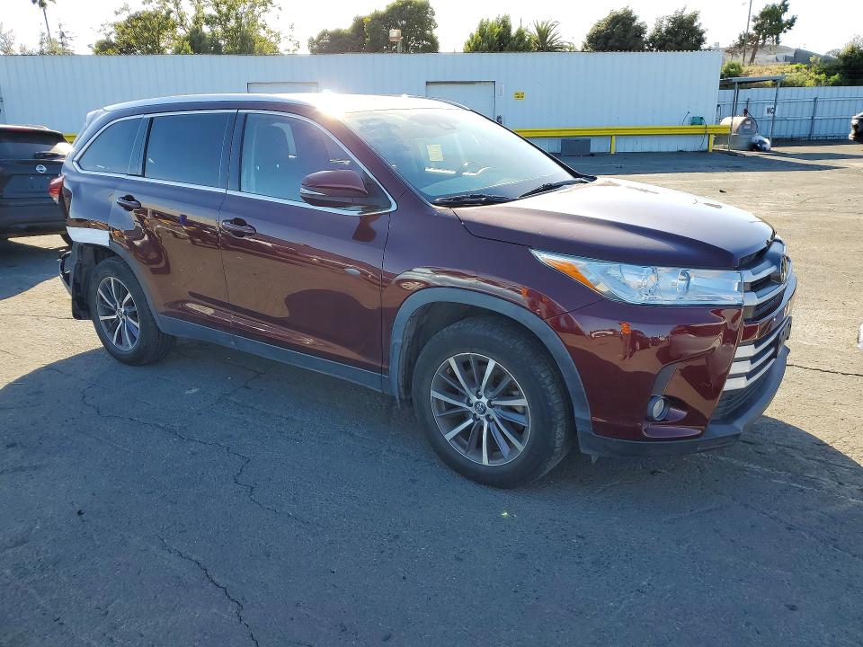 Продажа на аукционе авто 2019 Toyota Highlander, vin: 5TDJZRFH0KS970149, номер лота: 55350136