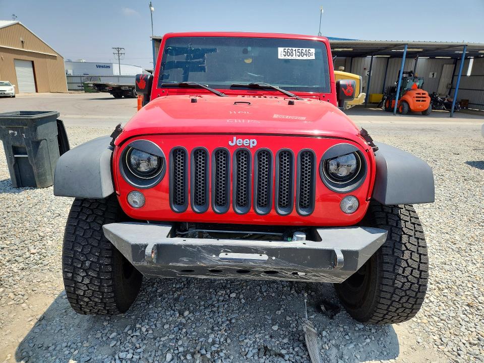 Продаж на аукціоні авто 2015 Jeep Wrangler Unlimited, vin: 1C4BJWDG5FL506690, номер лоту: 56815646
