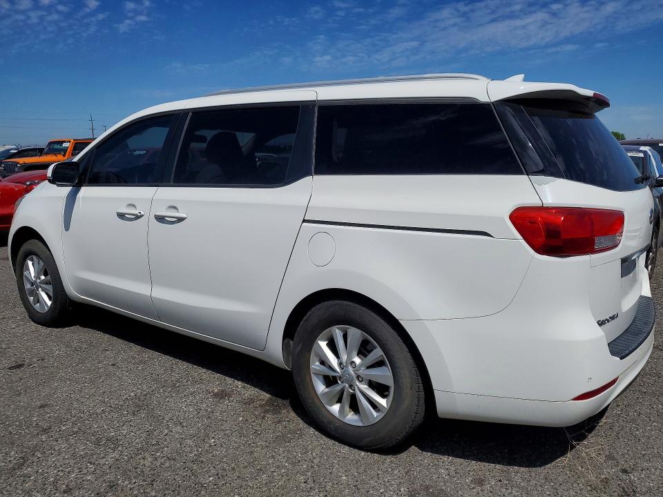 58293036 :رقم المزاد ، KNDMB5C11G6090151 vin ، 2016 Kia Sedona مزاد بيع