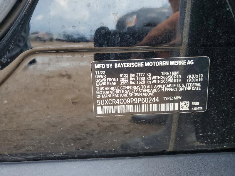 Aukcja sprzedaży 2023 Bmw X5, vin: 5UXCR4C09P9P60244, numer aukcji: 56650236