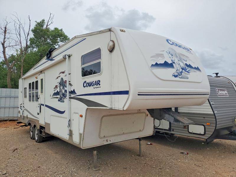 2005 Keystone Rv Cougar Fifth Wheel მანქანა იყიდება აუქციონზე, vin: 4YDF290205B046981, აუქციონის ნომერი: 54725896
