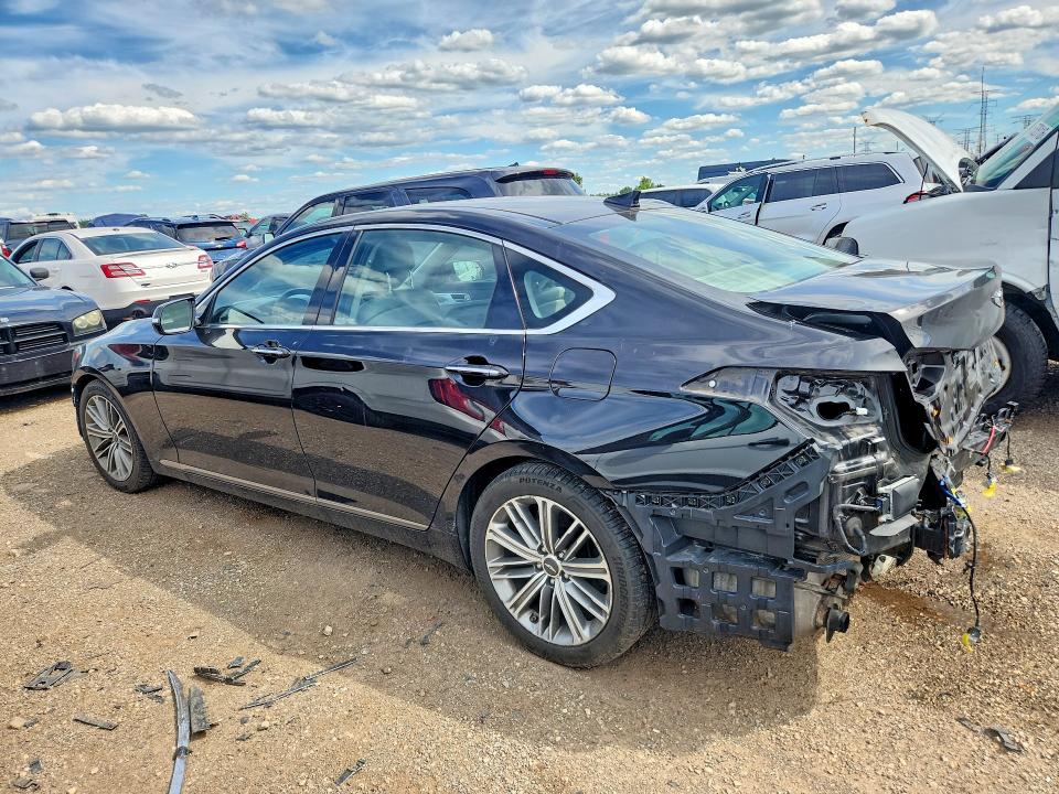 Продажа на аукционе авто 2018 Genesis G80, vin: KMHGN4JE3JU249965, номер лота: 57162436