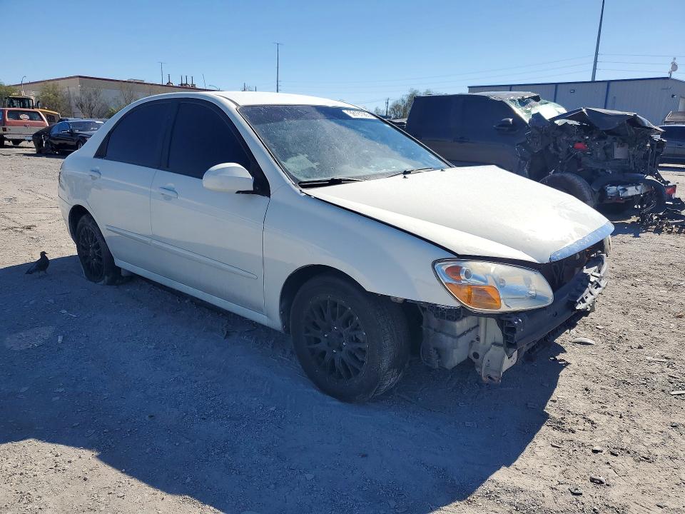59191086 :رقم المزاد ، KNAFE122785584196 vin ، 2008 Kia Spectra مزاد بيع