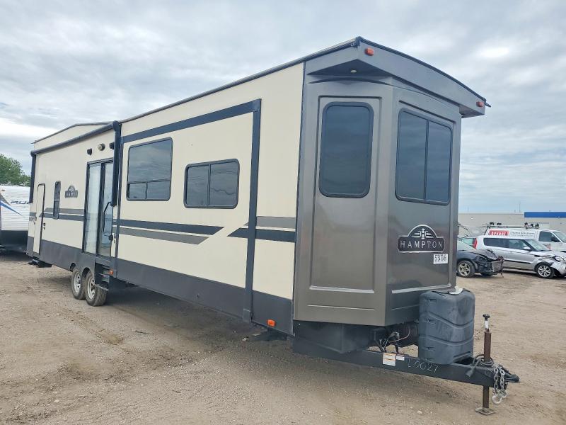 57547046 :رقم المزاد ، 4YDT37029L5330027 vin ، 2020 Keystone Hampton 37 مزاد بيع