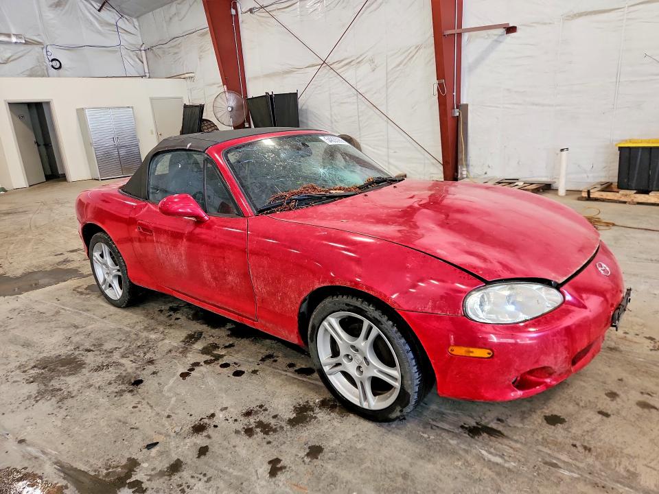 2004 Mazda Mx-5 Miata მანქანა იყიდება აუქციონზე, vin: JM1NB353X40407513, აუქციონის ნომერი: 54835966