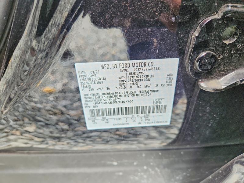 Продаж на аукціоні авто 2025 Ford Explorer, vin: 1FM5K8AB5SGB57706, номер лоту: 79999685