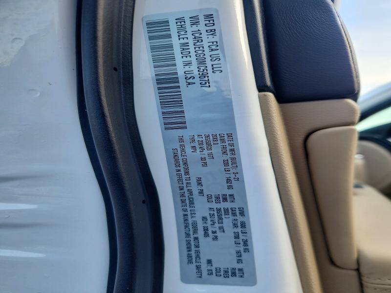 Продаж на аукціоні авто 2021 Jeep Grand Cherokee, vin: 1C4RJECG0MC596757, номер лоту: 55567406