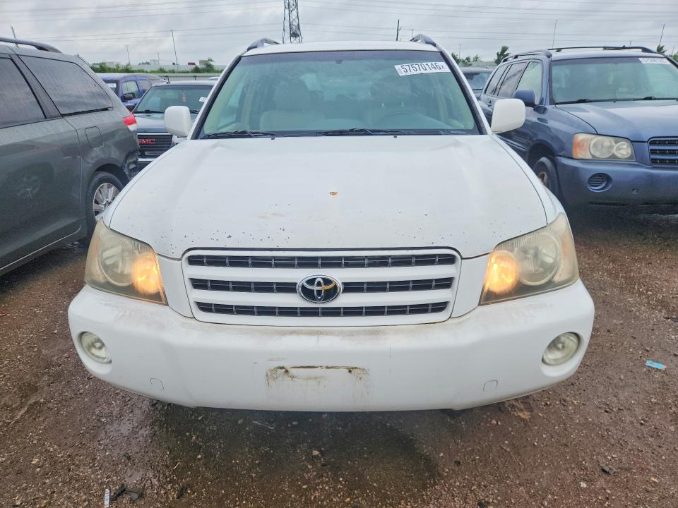 2002 Toyota Highlander მანქანა იყიდება აუქციონზე, vin: JTEGF21A720042244, აუქციონის ნომერი: 57570146