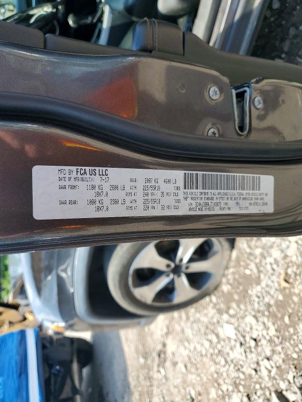 2018 Jeep Compass მანქანა იყიდება აუქციონზე, vin: 3C4NJDBB4JT103872, აუქციონის ნომერი: 57045336