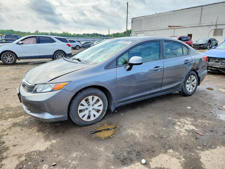 56496916 :رقم المزاد ، JHMFB2F58CS000855 vin ، 2012 Honda Civic مزاد بيع