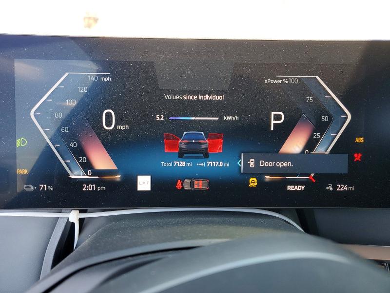 2026 Bmw Ix მანქანა იყიდება აუქციონზე, vin: WB553CF01TCW31702, აუქციონის ნომერი: 57633316