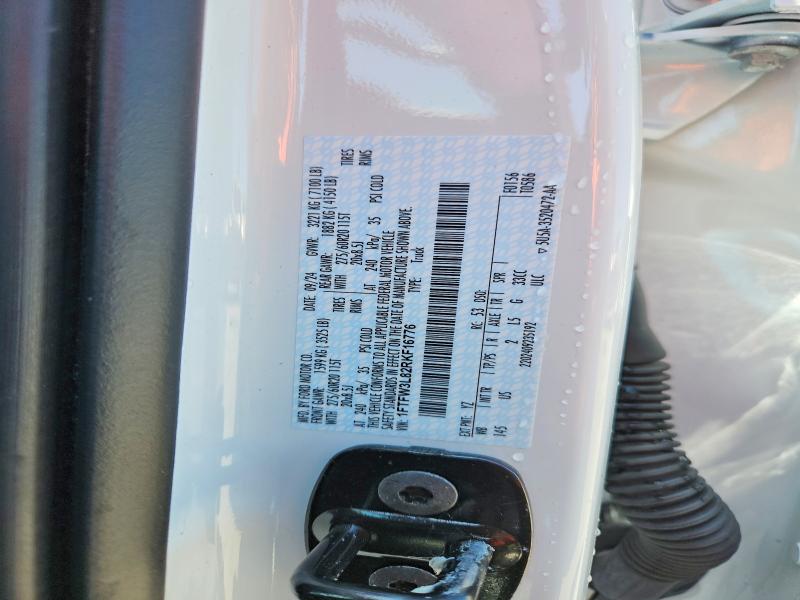 57145456 :رقم المزاد ، 1FTFW3L82RKF16776 vin ، 2024 Ford F150 مزاد بيع